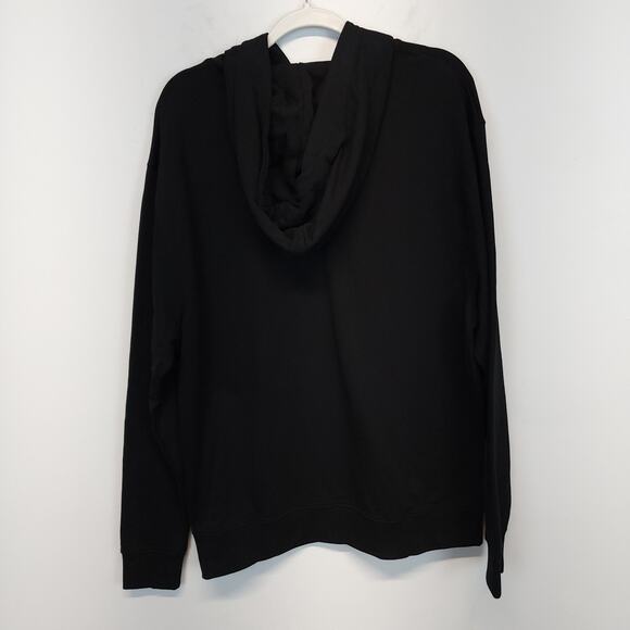 Goodee x Kotn Hoodie Size L Black Relaxed Fit 100% Cotton Urban Street Luxe Cali - Picture 4 of 16